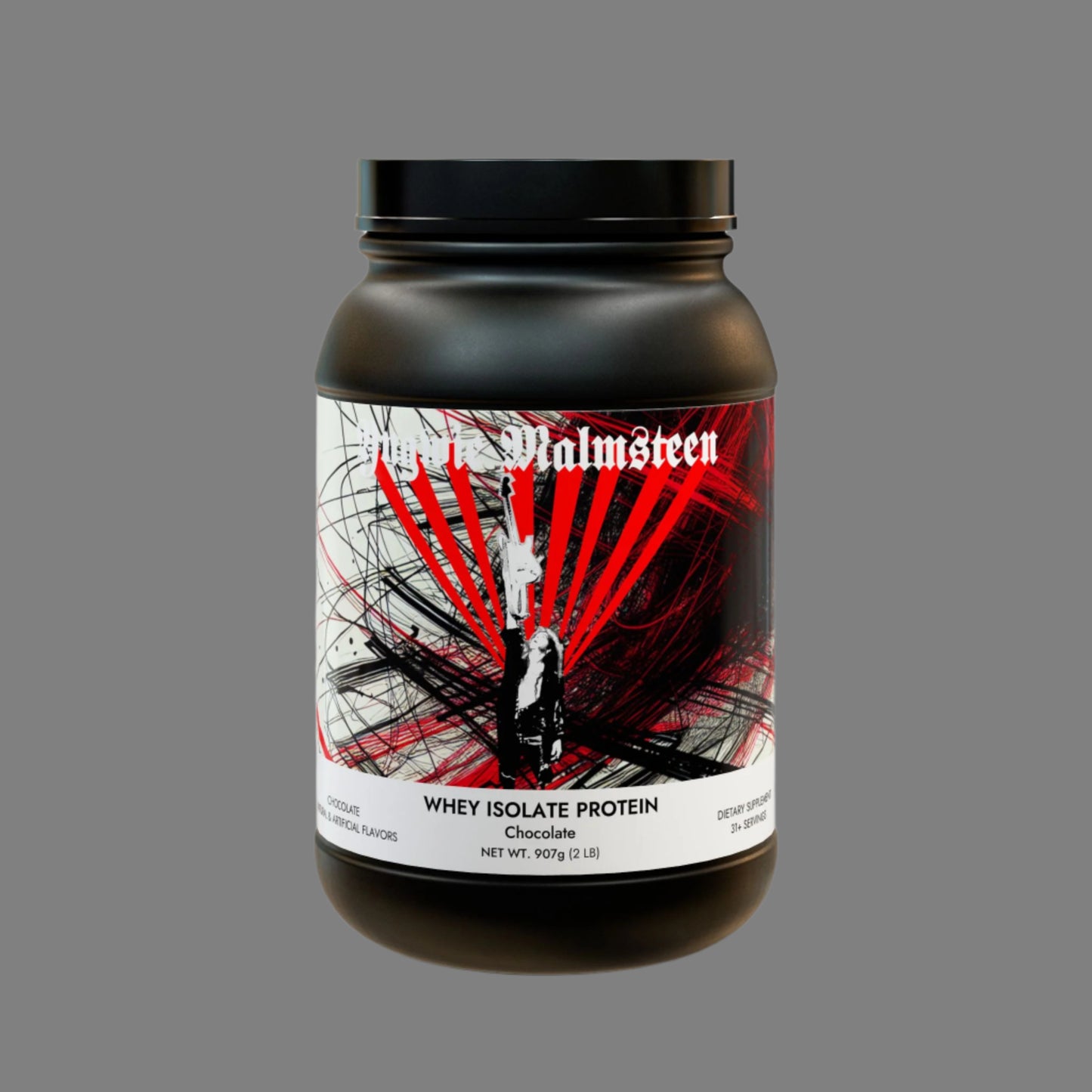 Whey Isolate Protein Supplement (907g, 2lb)