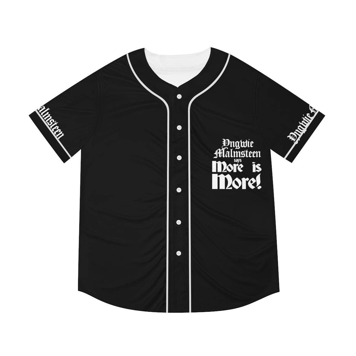 More is More - Men's Baseball Jersey
