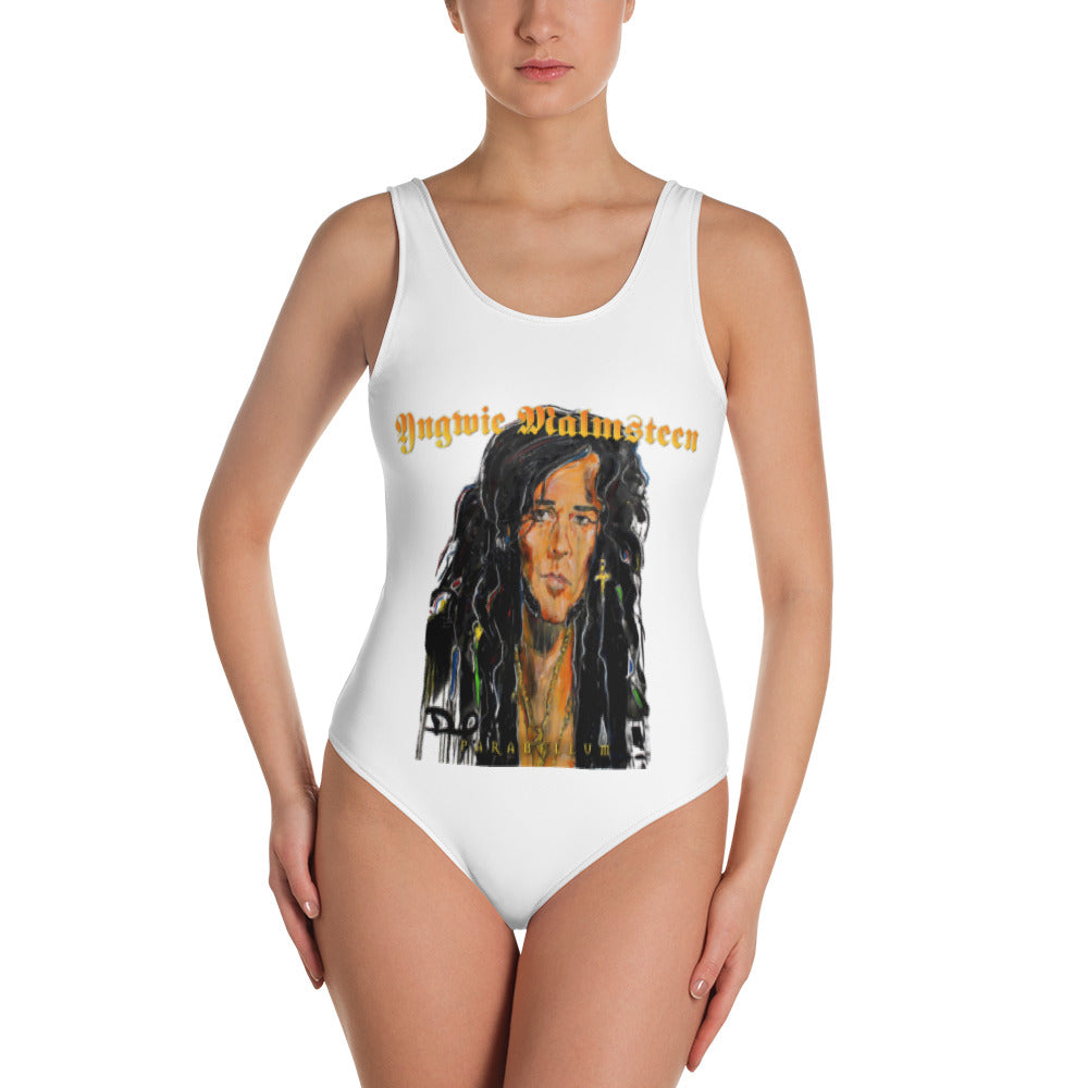 Parabellum One-Piece Swimsuit - White