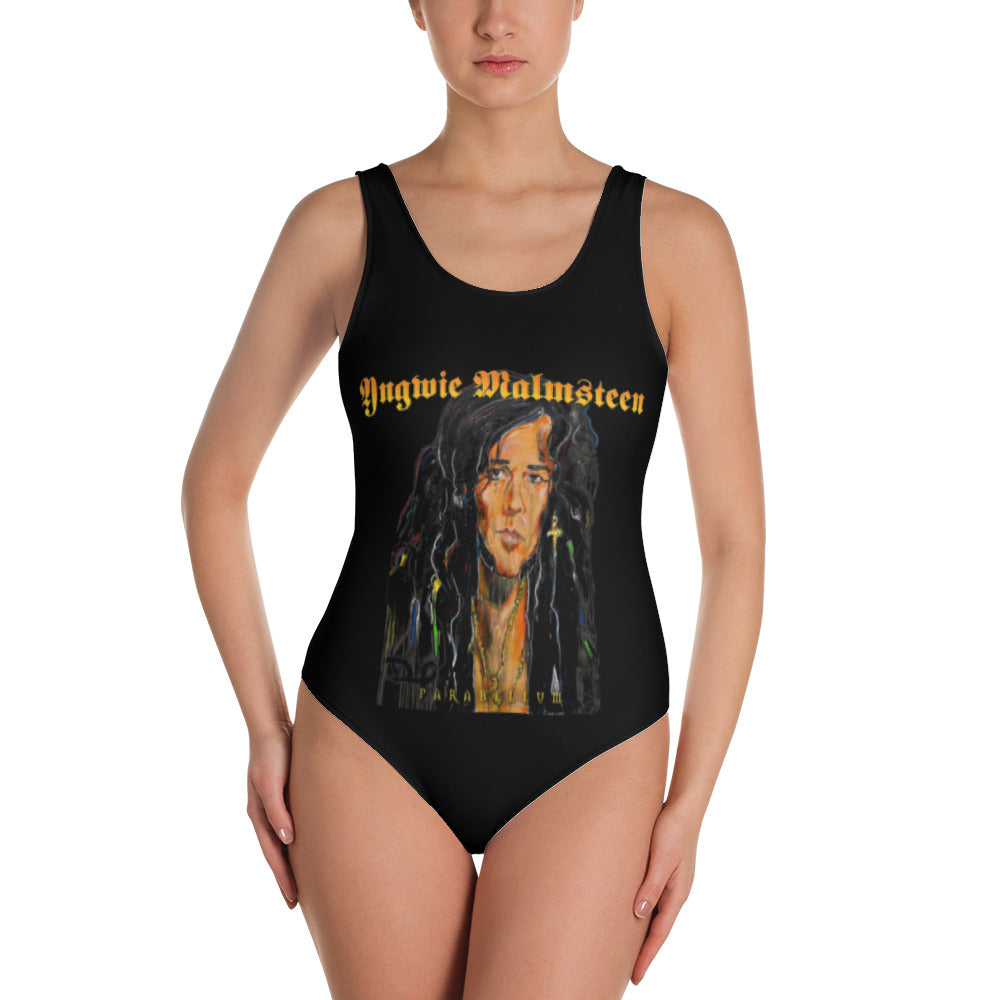 Parabellum One-Piece Swimsuit - Black