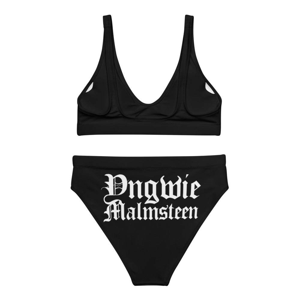 Yngwie Malmsteen high-waisted bikini