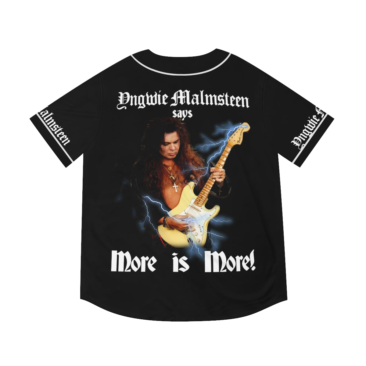 More is More - Men's Baseball Jersey