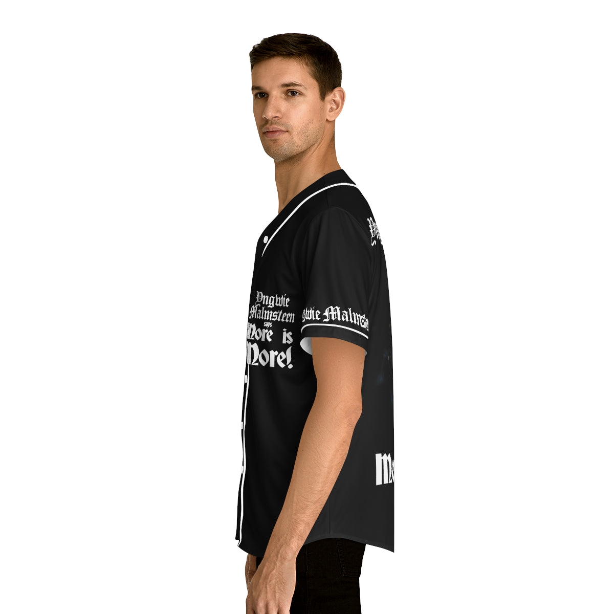 More is More - Men's Baseball Jersey