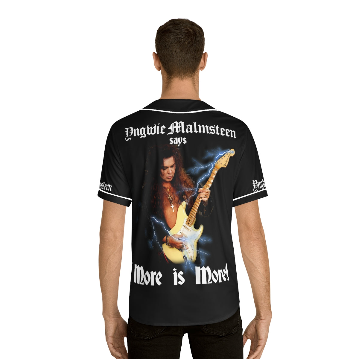 More is More - Men's Baseball Jersey