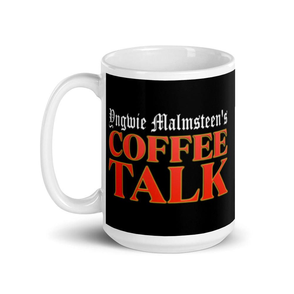 Yngwie Malmsteen's Coffee Talk mug