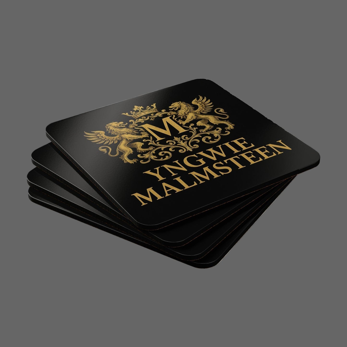 YM IMPERIAL CREST COASTERS SET
