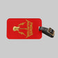 Rosso Maestro Luggage Tag
