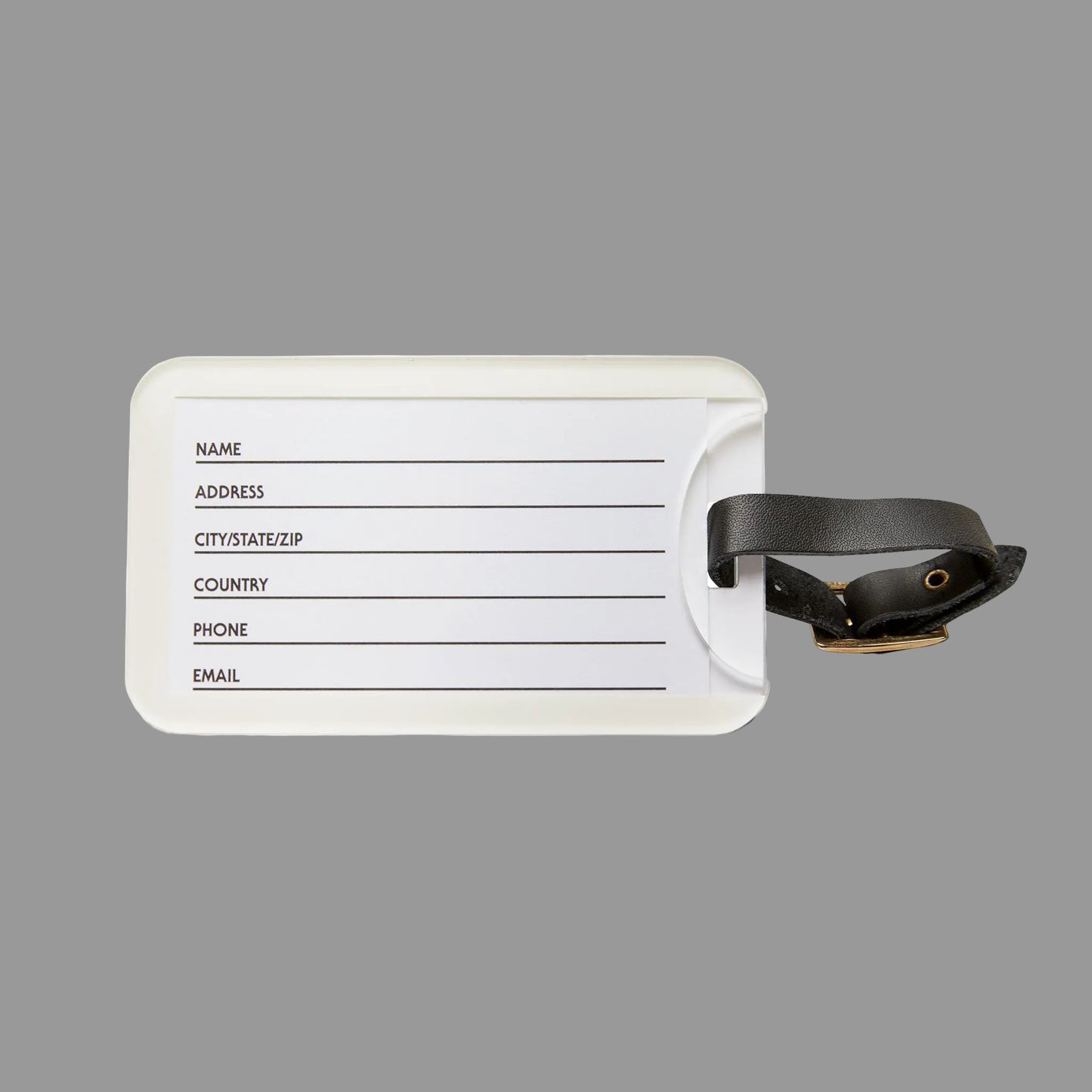 Rosso Maestro Luggage Tag