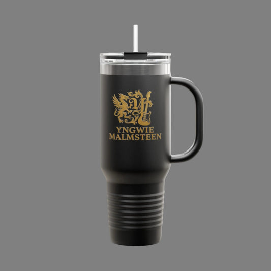 BLACK THE MAESTRO’S SIGNATURE TOUR TUMBLER GOLD CREST EDITION