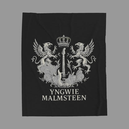 The Royal Crest Collection Plush Blanket