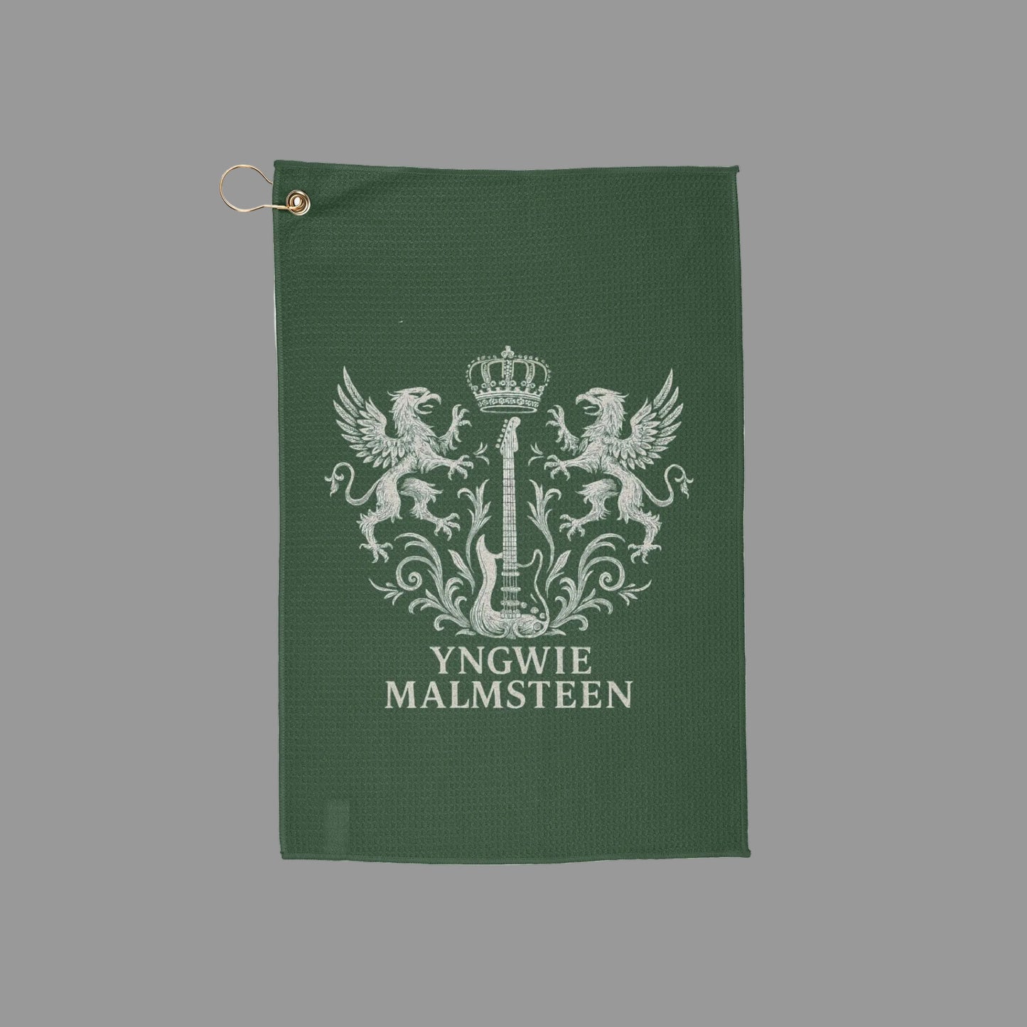 Yngwie Malmsteen Royal Crest Golf Towel