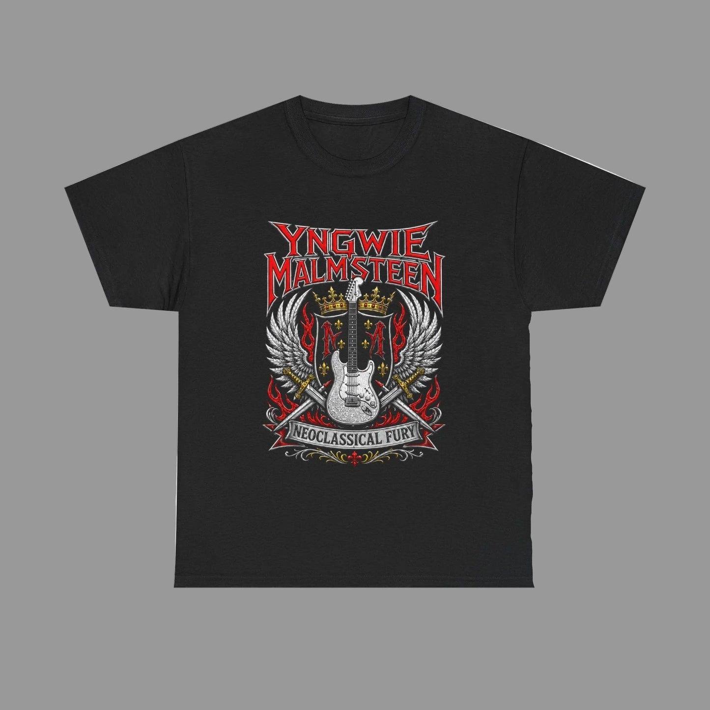 Yngwie Malmsteen IRON ROSSO T-SHIRT
