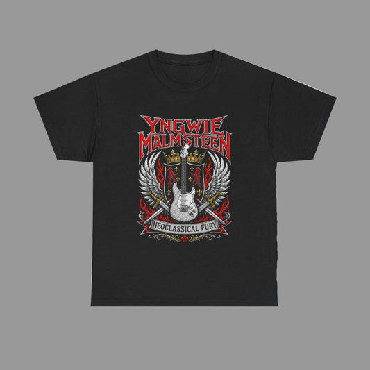 Yngwie Malmsteen IRON ROSSO T-SHIRT