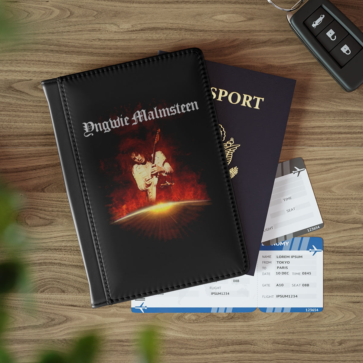 Yngwie Malmsteen Raw Live Passport Cover
