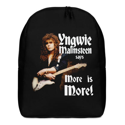 Yngwie Malmsteen says More is More Backpack