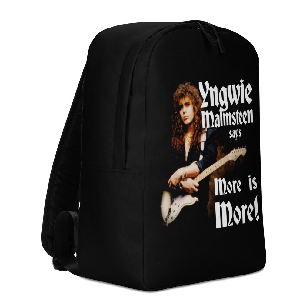 Yngwie Malmsteen says More is More Backpack