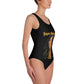 Parabellum One-Piece Swimsuit - Black