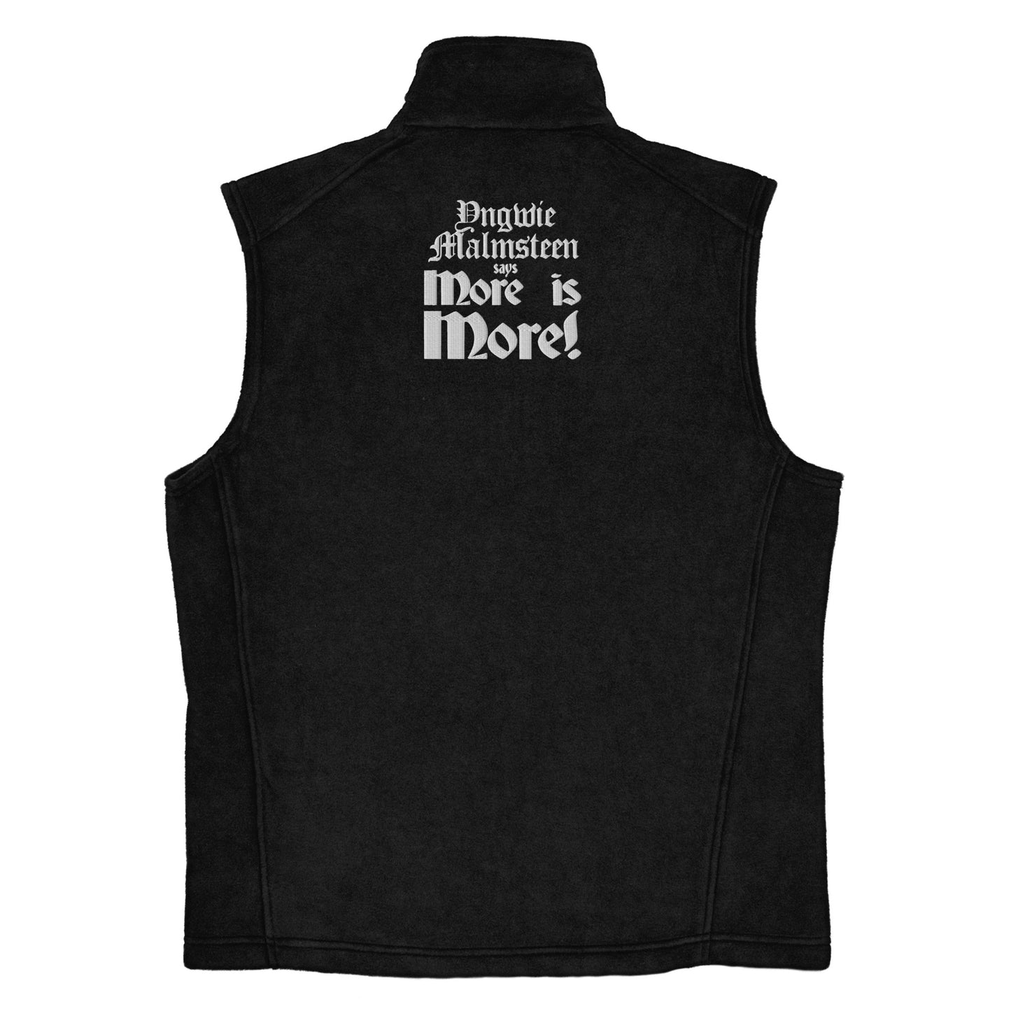 Yngwie Malmsteen - More is More fleece vest