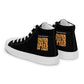 Faster Than the Speed of Sound - Men’s high top canvas shoes