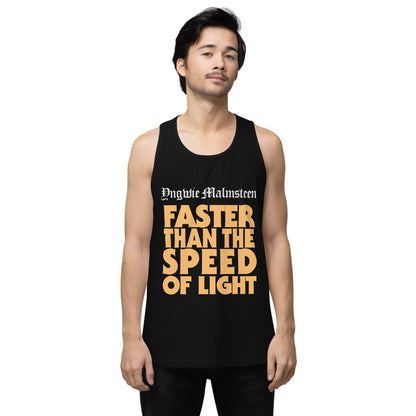 YJM Faster Than the Speed of Light tank top