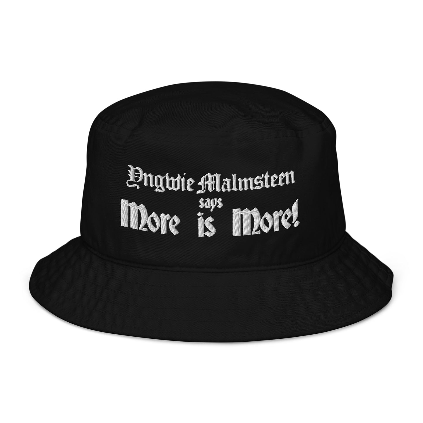 Yngwie Malmsteen - More is More bucket hat