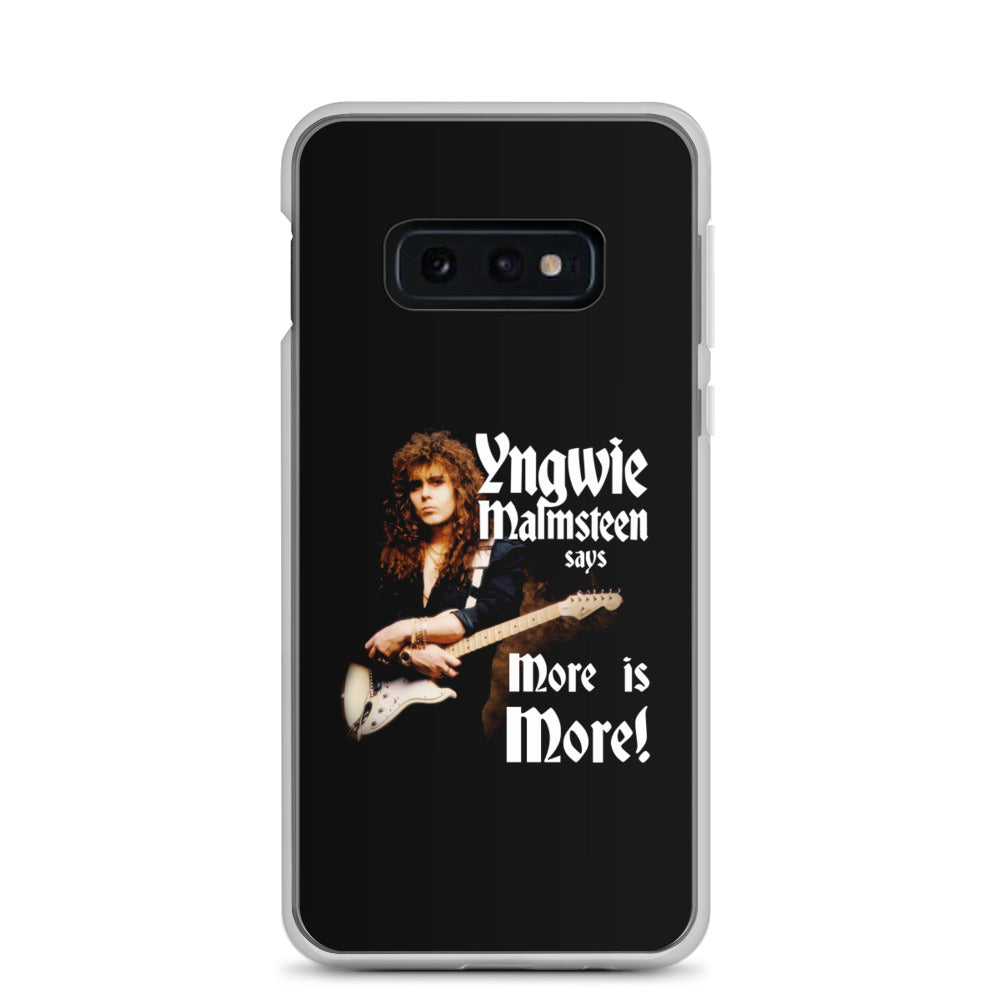 Yngwie Malmsteen says More is More Samsung Case