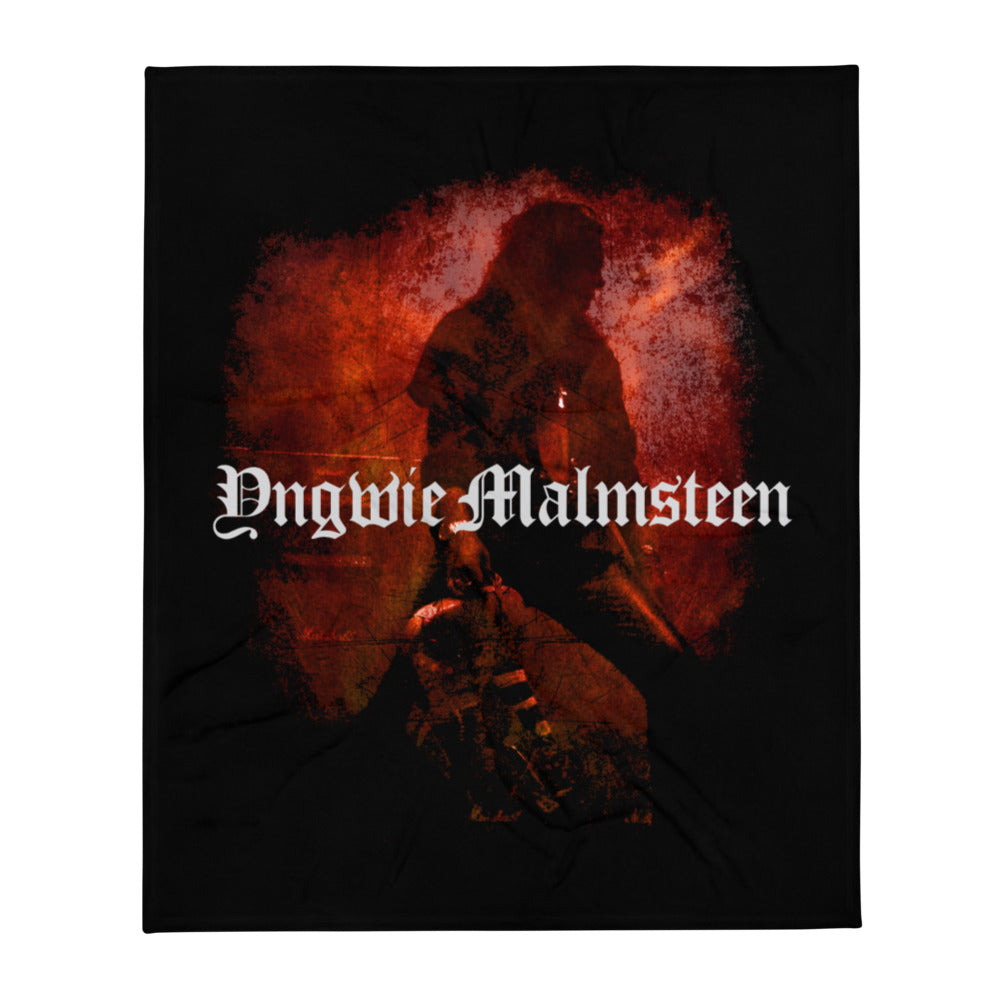 Yngwie Malmsteen Smashing Throw Blanket