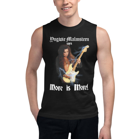 Yngwie Malmsteen - More is More Muscle Shirt