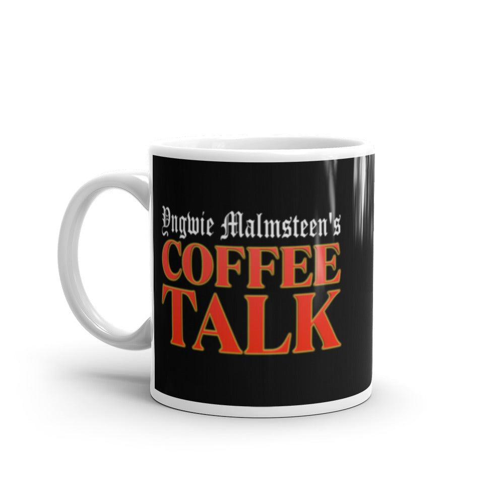 Yngwie Malmsteen's Coffee Talk mug